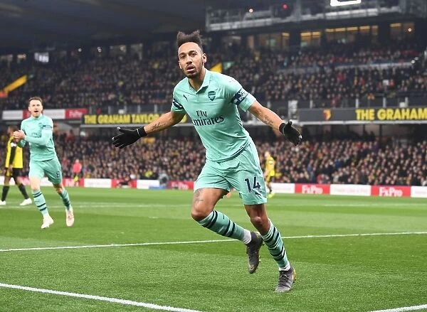 Aubameyang's Thriller: Arsenal's Game-Winning Goal vs. Watford (2018-19)