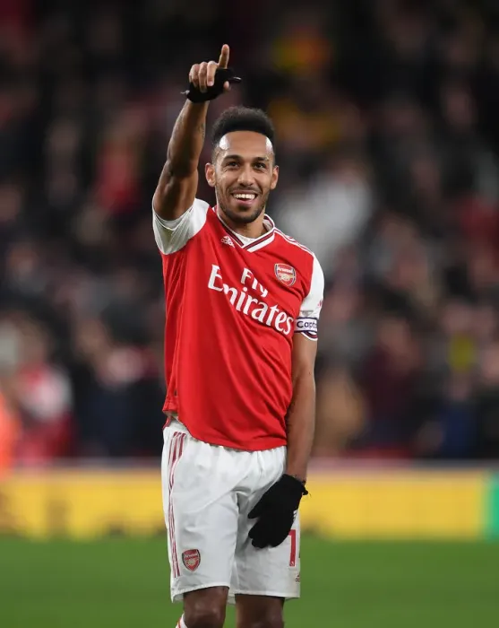 Framed Print : Aubameyang's Thrilling Goal: Arsenal vs. Everton in Premier League Framed Print : Aubameyang's Thrilling Goal: Arsenal vs. Everton in Premier League