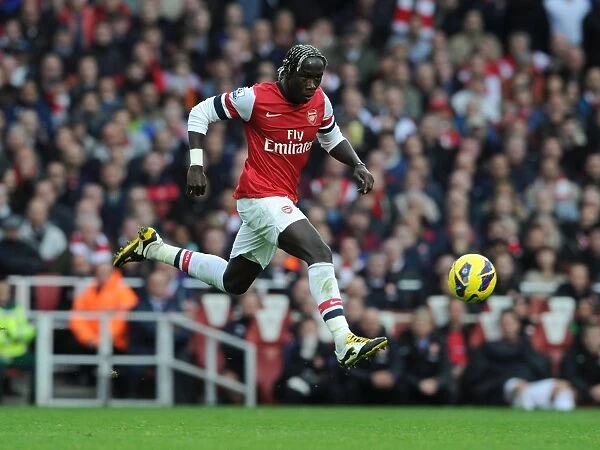Bacary Sagna in Action: Arsenal vs. Tottenham Hotspur, Premier League 2012-13