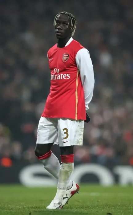 Framed Print : Bacary Sagna in Action: Arsenal vs AC Milan, UEFA Champions League, Emirates Stadium, 2008 Framed Print : Bacary Sagna in Action: Arsenal vs AC Milan, UEFA Champions League, Emirates Stadium, 2008