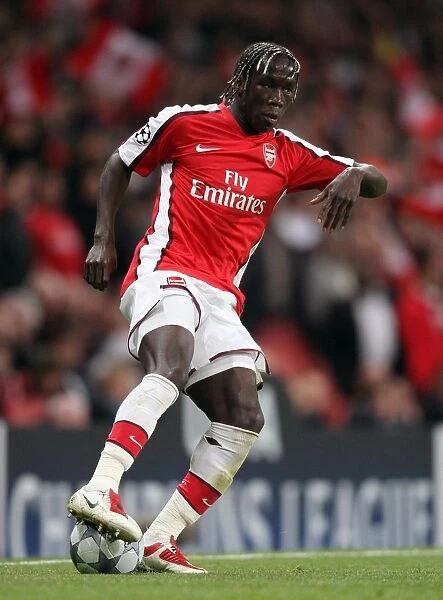 Bacary Sagna in Action: Arsenal vs Manchester United, UEFA Champions League Semi-Final, Emirates Stadium, 5 / 5 / 09