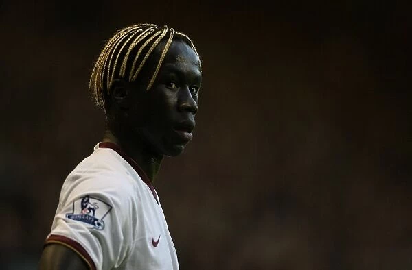Bacary Sagna in Action: Liverpool vs. Arsenal, Barclays Premier League, 2022