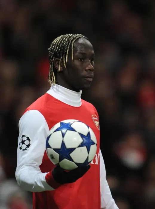 Framed Print : Bacary Sagna (Arsenal). Arsenal 3: 1 Partizan Belgrade. UEFA Champions League Framed Print : Bacary Sagna (Arsenal). Arsenal 3: 1 Partizan Belgrade. UEFA Champions League