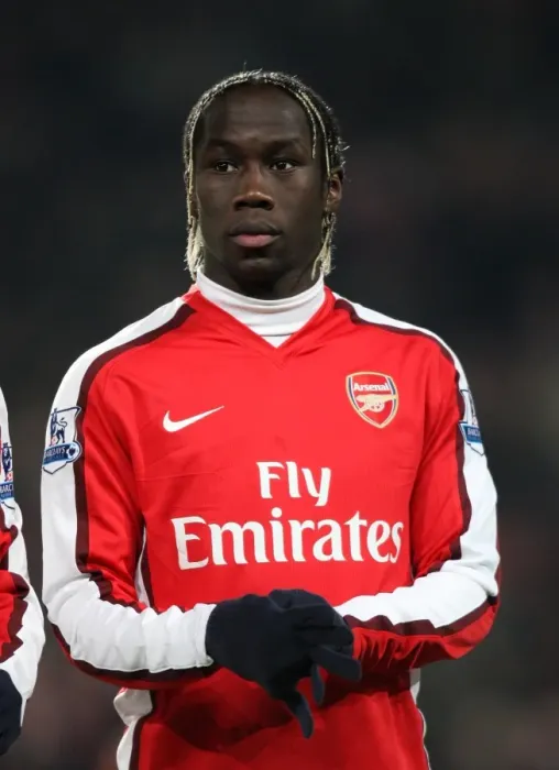 Framed Print : Bacary Sagna (Arsenal). Arsenal 4: 2 Bolton Wanderers. Barclays Premier League