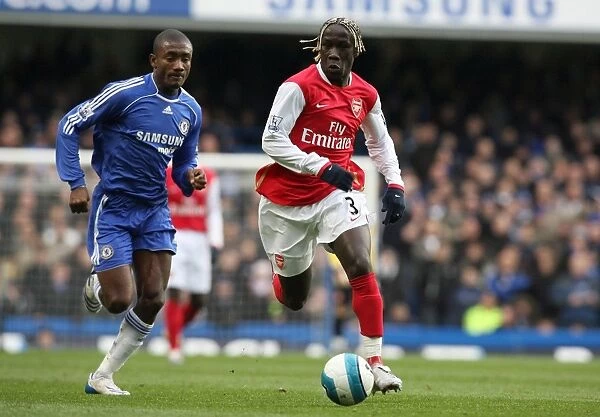 Bacary Sagna (Arsenal) Salomon Kalou (Chelsea)