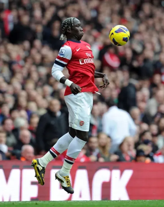 Framed Print : Bacary Sagna: Arsenal vs. Tottenham Hotspur, Premier League 2012-13 - In Action
