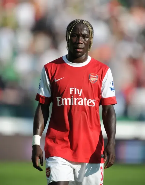 Framed Print : Bacary Sagna's Heroics: Arsenal's Thrilling 6-5 Comeback Victory Against Legia Warsaw, 2010
