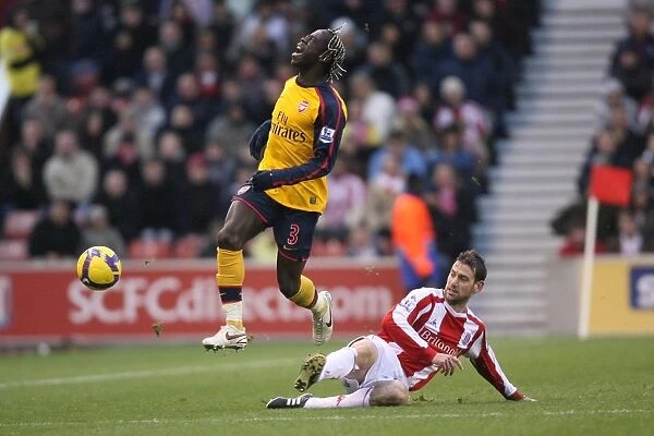 Bacary Sagna's Injury: Arsenal's 2-1 Victory Over Stoke, 2008