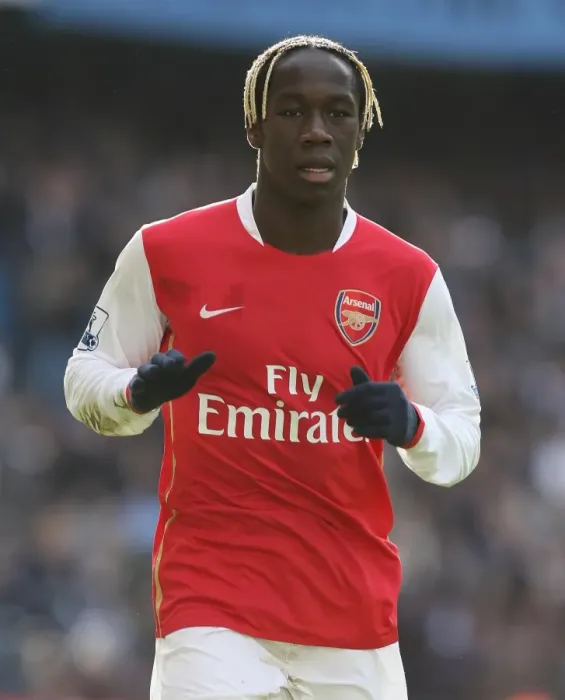 Framed Print : Bacary Sagna's Triumph: Arsenal's 3-1 Victory Over Manchester City, 2008