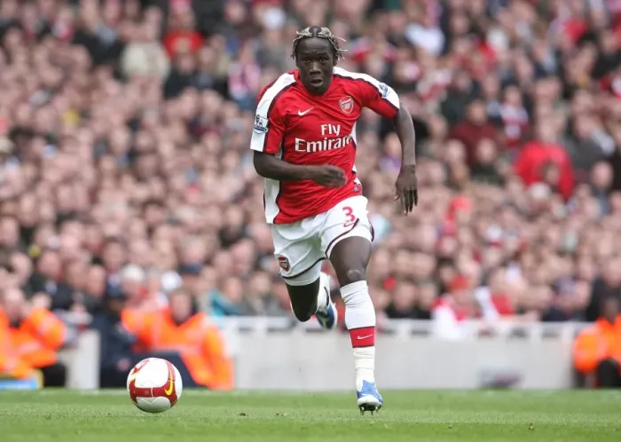 Framed Print : Bacary Sagna's Unstoppable Performance: Arsenal's 4-0 Victory Over Blackburn Rovers, Emirates Stadium, 2009