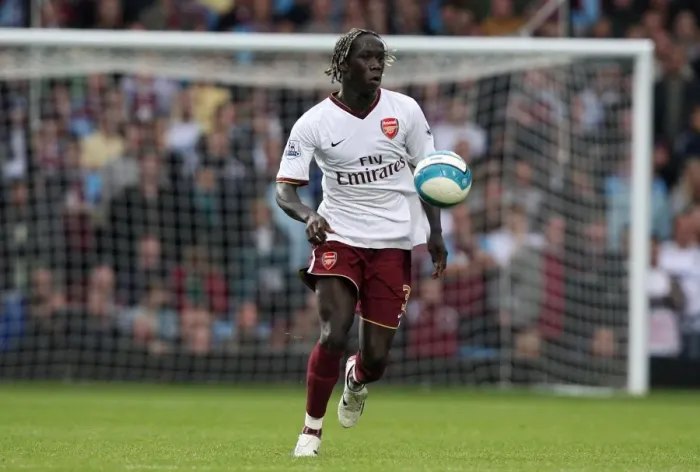 Framed Print : Bacary Sagna's Winning Goal: Arsenal Triumphs Over West Ham United (0:1), Barclays Premier League, 2007