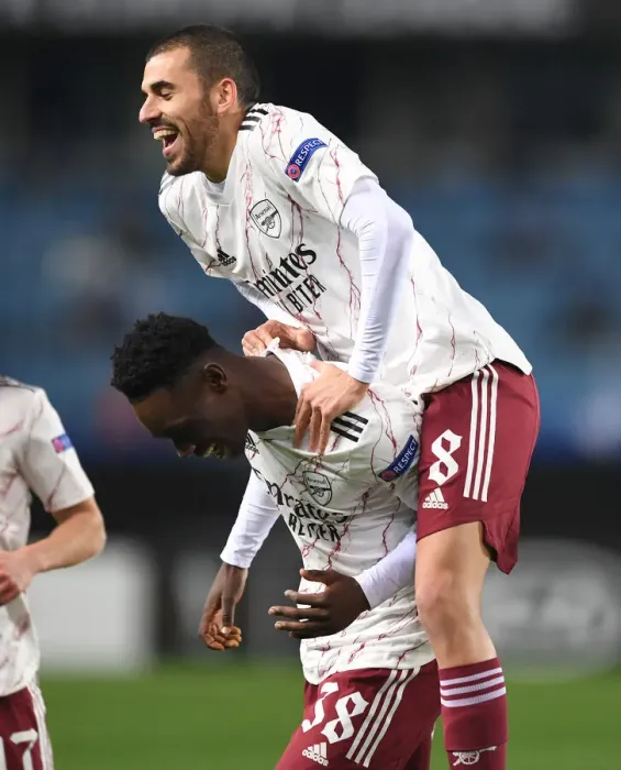 Framed Print : Balogun Hat-trick: Arsenal Clinch Europa League Win vs Molde Framed Print : Balogun Hat-trick: Arsenal Clinch Europa League Win vs Molde