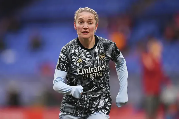 Framed Print : Barclays Super League Showdown: Kim Little Prepares for Arsenal Women vs Liverpool Women Clash