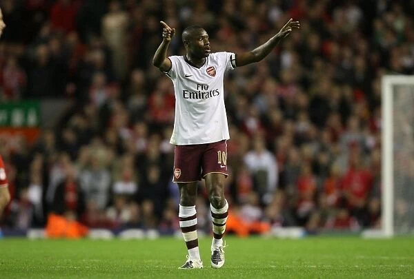 The Battle of Anfield: William Gallas Stands Firm in Arsenal's 1-1 Draw Against Liverpool, 2007