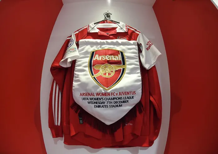Framed Print : Battle in the Champions League: Arsenal Women vs Juventus Women at Emirates Stadium Framed Print : Battle in the Champions League: Arsenal Women vs Juventus Women at Emirates Stadium