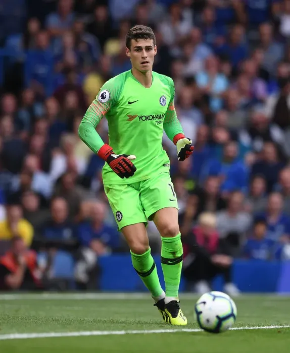 Framed Print : Battle of the Goalkeepers: Arrizabalaga vs. Unnamed (Chelsea vs. Arsenal, 2018-19) Framed Print : Battle of the Goalkeepers: Arrizabalaga vs. Unnamed (Chelsea vs. Arsenal, 2018-19)