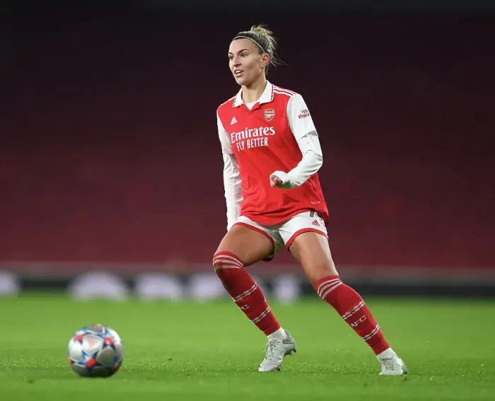 Framed Print : Battle in Group C: Arsenal Women vs. Juventus at Emirates Stadium (December 2022)