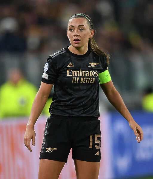 Battle in Group C: Katie McCabe in Action - Juventus vs. Arsenal, UEFA Women's Champions League (November 2022), Turin, Italy