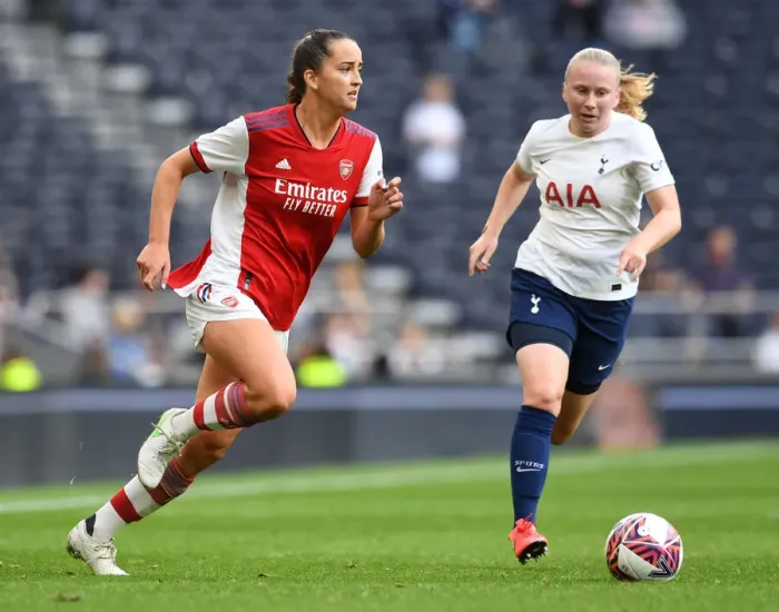 Framed Print : Battle for London: Arsenal Women vs. Tottenham Hotspur Women - The Rivalry Intensifies