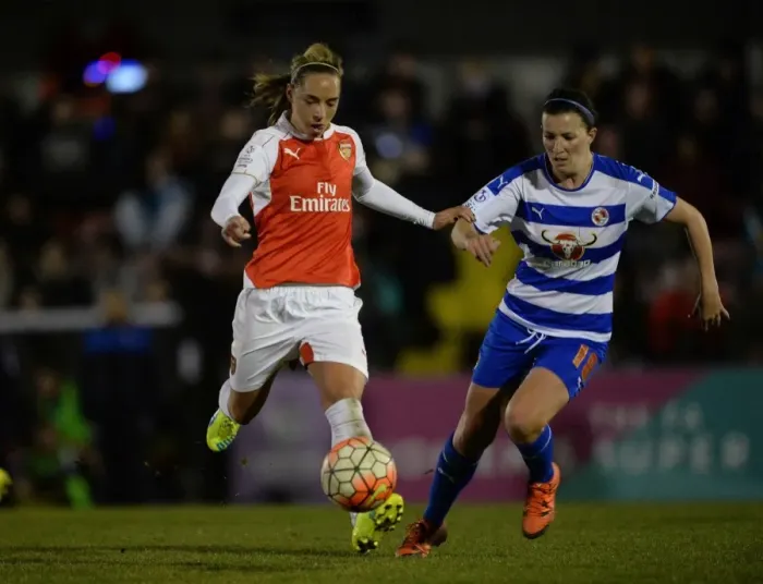 Framed Print : Battle of the Midfield: Nobbs vs. Ward - Arsenal Ladies vs. Reading FC Women WSL 1 Clash Framed Print : Battle of the Midfield: Nobbs vs. Ward - Arsenal Ladies vs. Reading FC Women WSL 1 Clash