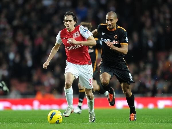 Battle in the Midfield: Yossi Benayoun vs. Karl Henry (Arsenal vs. Wolverhampton Wanderers, December 2011)