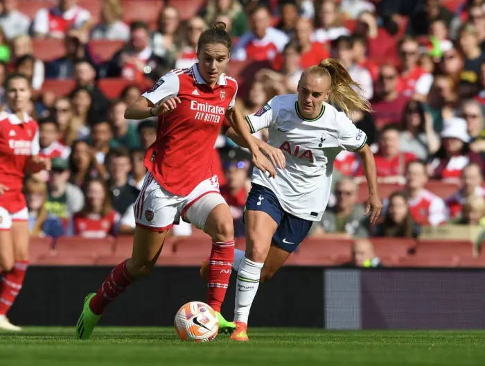Framed Print : Battle of the Stars: Miedema vs. Bartrip - Arsenal vs. Tottenham Rivalry in FA WSL Showdown Framed Print : Battle of the Stars: Miedema vs. Bartrip - Arsenal vs. Tottenham Rivalry in FA WSL Showdown
