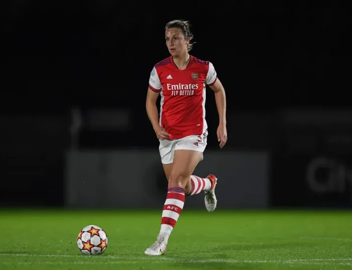Framed Print : Battle in the UEFA Women's Champions League: Arsenal Women vs. 1899 Hoffenheim at Meadow Park Framed Print : Battle in the UEFA Women's Champions League: Arsenal Women vs. 1899 Hoffenheim at Meadow Park