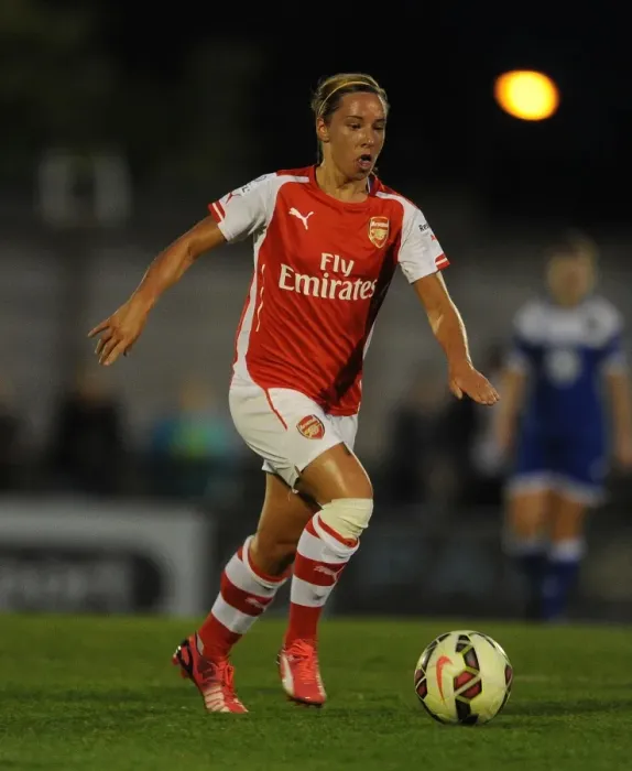 Framed Print : Battle of WSL Stars: Jordan Nobbs vs Sophie Ingle - Arsenal Ladies vs Bristol Academy