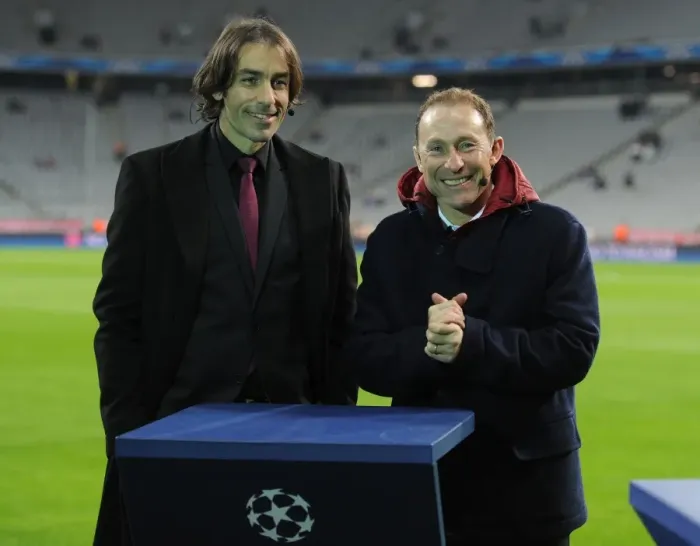 Framed Print : Former Bayern Munich and Arsenal Stars, Robert Pires and Jean-Pierre Papin, Reunite Ahead of Champions League Showdown Framed Print : Former Bayern Munich and Arsenal Stars, Robert Pires and Jean-Pierre Papin, Reunite Ahead of Champions League Showdown