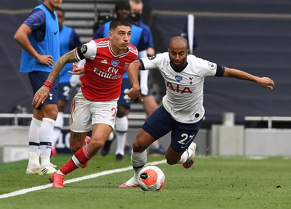 Bellerin Breaks Past Lucas: Arsenal vs. Tottenham, Premier League 2019-2020
