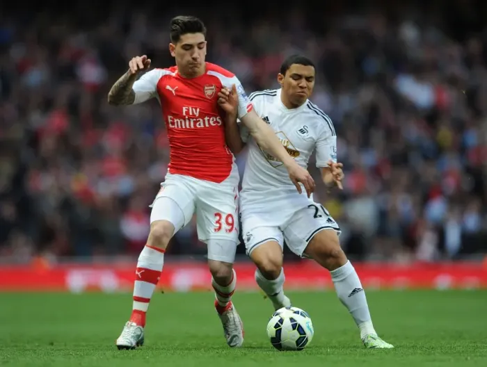 Framed Print : Bellerin vs Montero: A Premier League Battle at Emirates Stadium Framed Print : Bellerin vs Montero: A Premier League Battle at Emirates Stadium