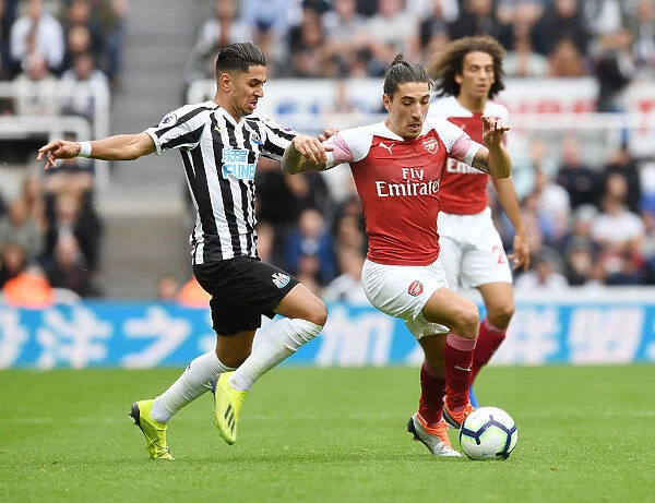 Bellerin vs Perez: Intense Battle in Newcastle United vs Arsenal FC Premier League Clash