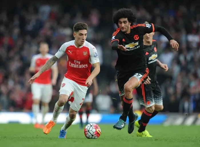 Framed Print : Bellerin's Triumph: Arsenal's 3-0 Victory Over Manchester United