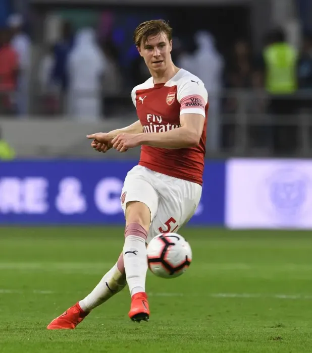 Framed Print : Ben Sheaf in Action: Arsenal vs Al-Nasr Dubai SC (2018-19)