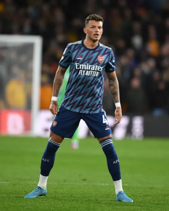 Framed Print : Ben White in Action: Arsenal vs. Wolverhampton Wanderers, Premier League 2021-22 Framed Print : Ben White in Action: Arsenal vs. Wolverhampton Wanderers, Premier League 2021-22