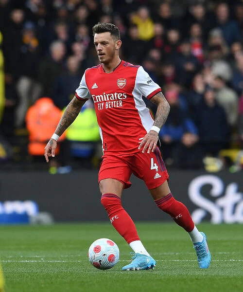 Ben White in Action: Arsenal's Defensive Masterclass at Watford, Premier League 2021-22