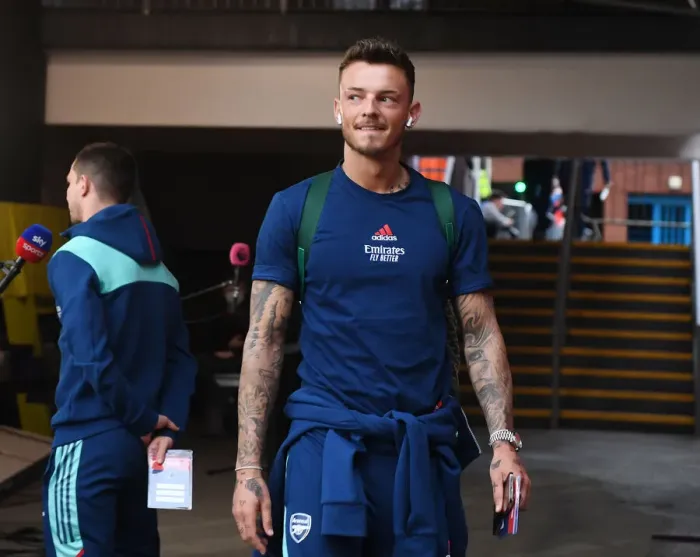 Framed Print : Ben White: Arsenal Star's Determined Preparation Ahead of Crystal Palace Clash in Premier League Framed Print : Ben White: Arsenal Star's Determined Preparation Ahead of Crystal Palace Clash in Premier League