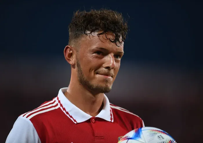 Framed Print : Ben White Stars: Arsenal Holds Off Chelsea in Florida Cup 2022-23 Pre-Season Clash