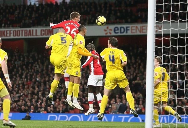 Bendtner Scores the Second: Arsenal Crushes Cardiff 4-0