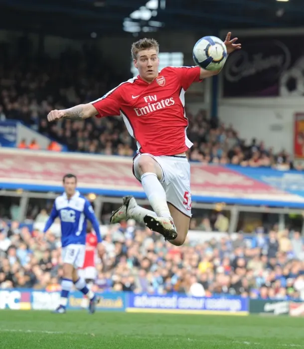 Framed Print : Bendtner's Brilliant Performance: Birmingham City 1-1 Arsenal, Premier League, 2010