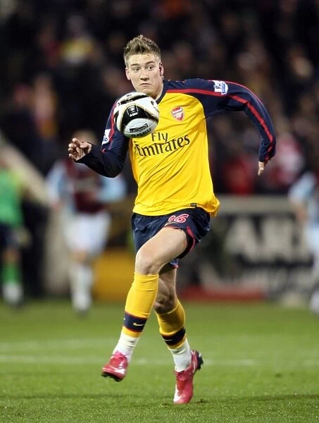 Bendtner's Disappointing Quarter Final: Arsenal's 0-2 Defeat to Burnley in the Carling Cup, 2008