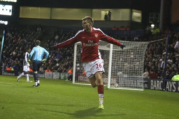 Bendtner's Hat-Trick: Arsenal Dominates West Brom 3-1