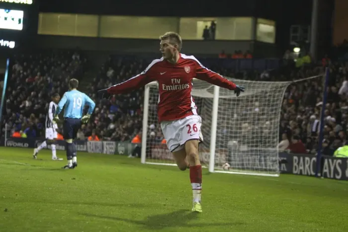 Framed Print : Bendtner's Hat-Trick: Arsenal Dominates West Brom 3-1