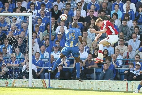Bendtner's Stunner: Arsenal's 4-0 Rout of Portsmouth (2009)