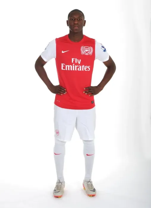 Framed Print : Benik Afobe (Arsenal). Arsenal Photocall, Emirates Stadium, Arsenal Football Club, London, 4 / 8 / 2011 Framed Print : Benik Afobe (Arsenal). Arsenal Photocall, Emirates Stadium, Arsenal Football Club, London, 4 / 8 / 2011