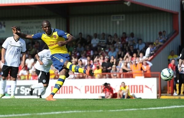 Benik Afobe Scores Arsenal's Second Goal in Pre-Season Friendly against Boreham Wood