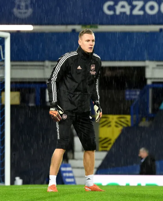 Framed Print : Bernd Leno: Arsenal's Gunners Ready for Everton Battle in Premier League (December 2020)