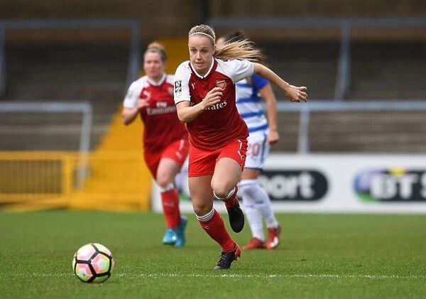 Beth Mead in Action: Arsenal Women vs Reading FC (WSL), High Wycombe, England (January 2018)