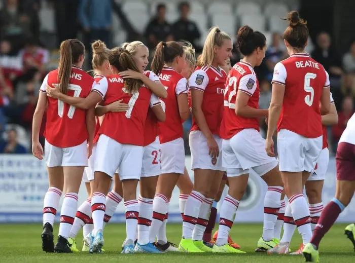 Framed Print : Beth Mead Scores First Goal for Arsenal Women: A Celebratory Moment at Meadow Park (Arsenal Women vs West Ham United, 2019-20 WSL) Framed Print : Beth Mead Scores First Goal for Arsenal Women: A Celebratory Moment at Meadow Park (Arsenal Women vs West Ham United, 2019-20 WSL)