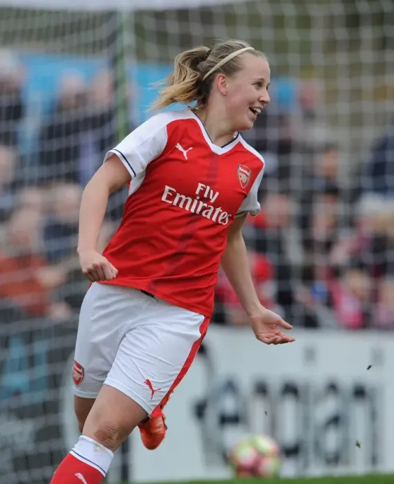 Framed Print : Beth Mead Scores Game-Winning Goal: Arsenal Ladies Defeat Tottenham Hotspur Ladies in FA Cup 2017